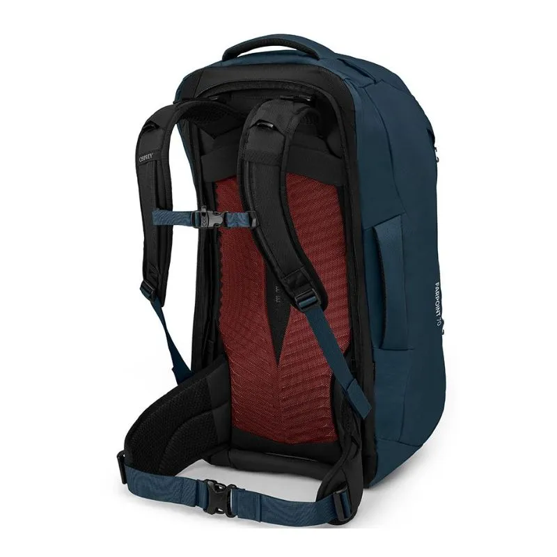 Mochila de viaje Osprey Farpoint 70 (Muted Space Blue) Hombre