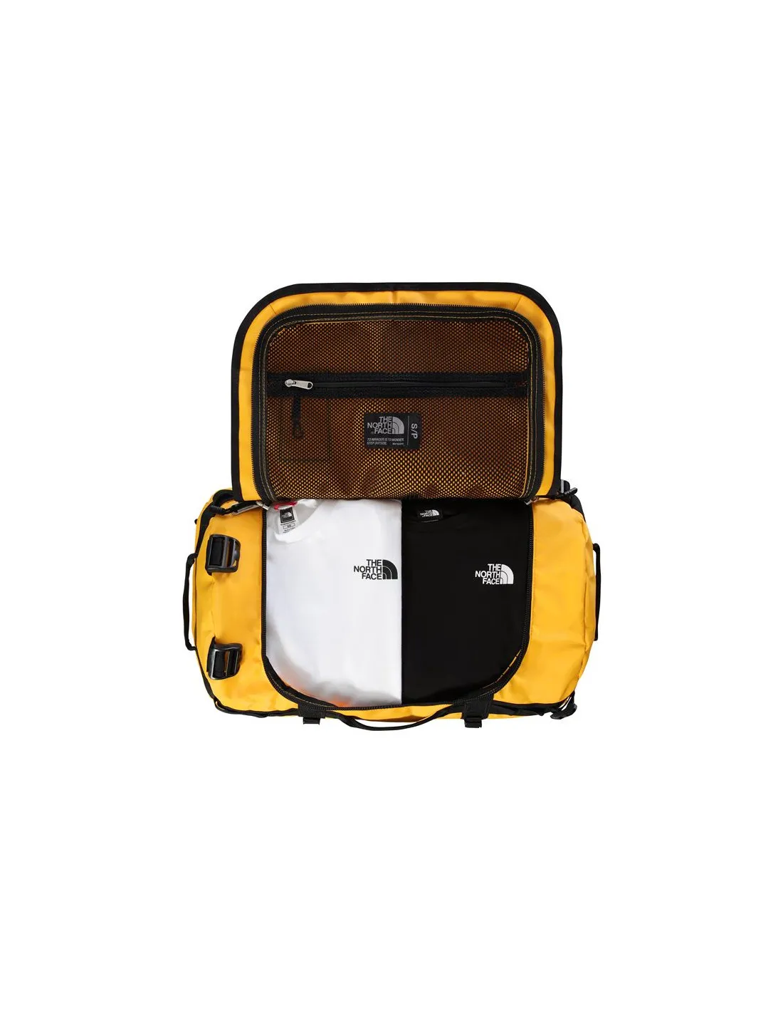 Mochila de viaje The North Face Base Camp Pequeña Yellow