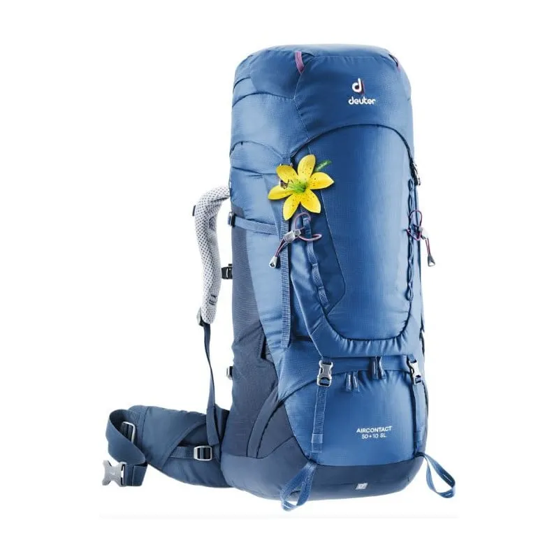 Mochila Deuter Aircontact 50 + 10 SL Steel / Midnight blue