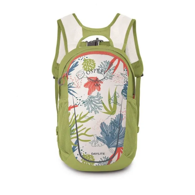 Mochila Osprey Daylite (Coral life print green) Niño