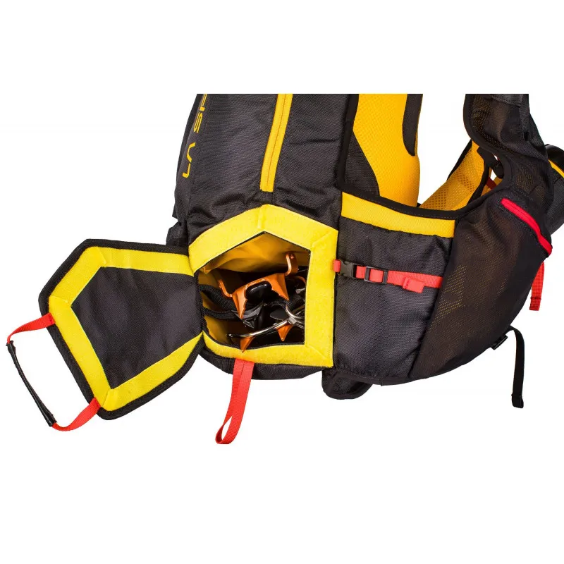 Mochila Trail bag La Sportiva Course (Negro/Amarillo)