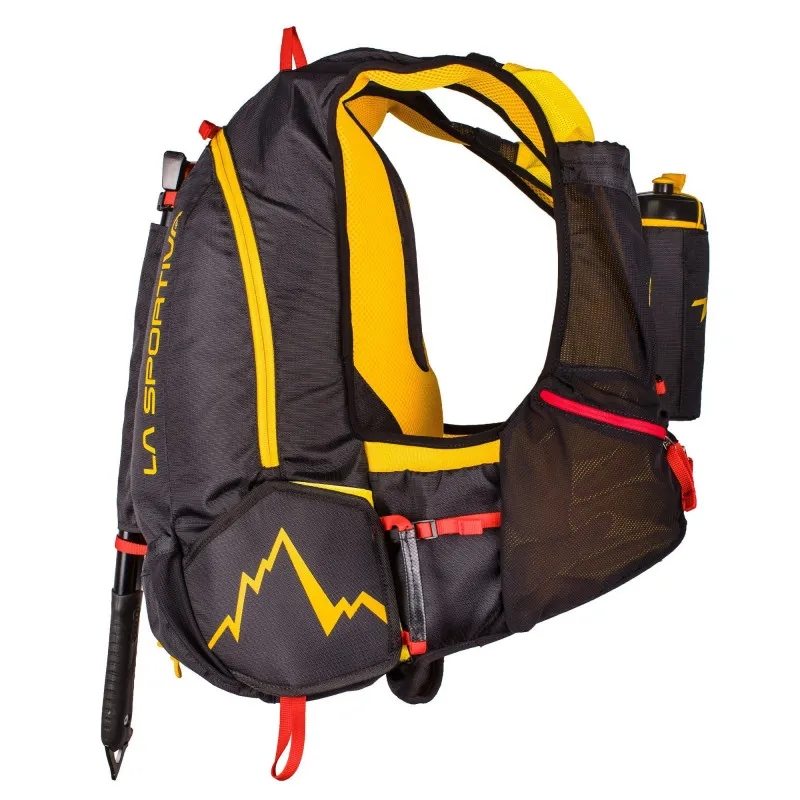 Mochila Trail bag La Sportiva Course (Negro/Amarillo)