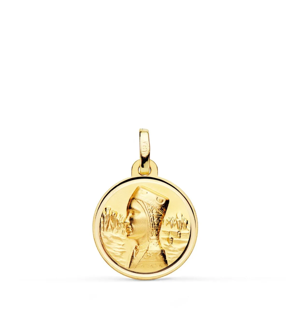 Médaille Vierge de Montserrat 18K 16 mm