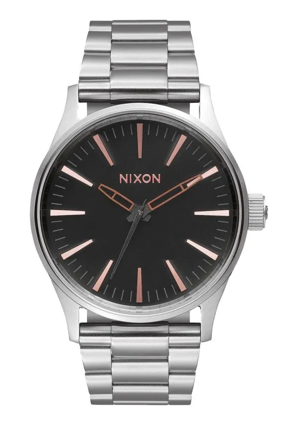 NIXON SENTRY 38SS ROSE GOLD/GREY A450206400