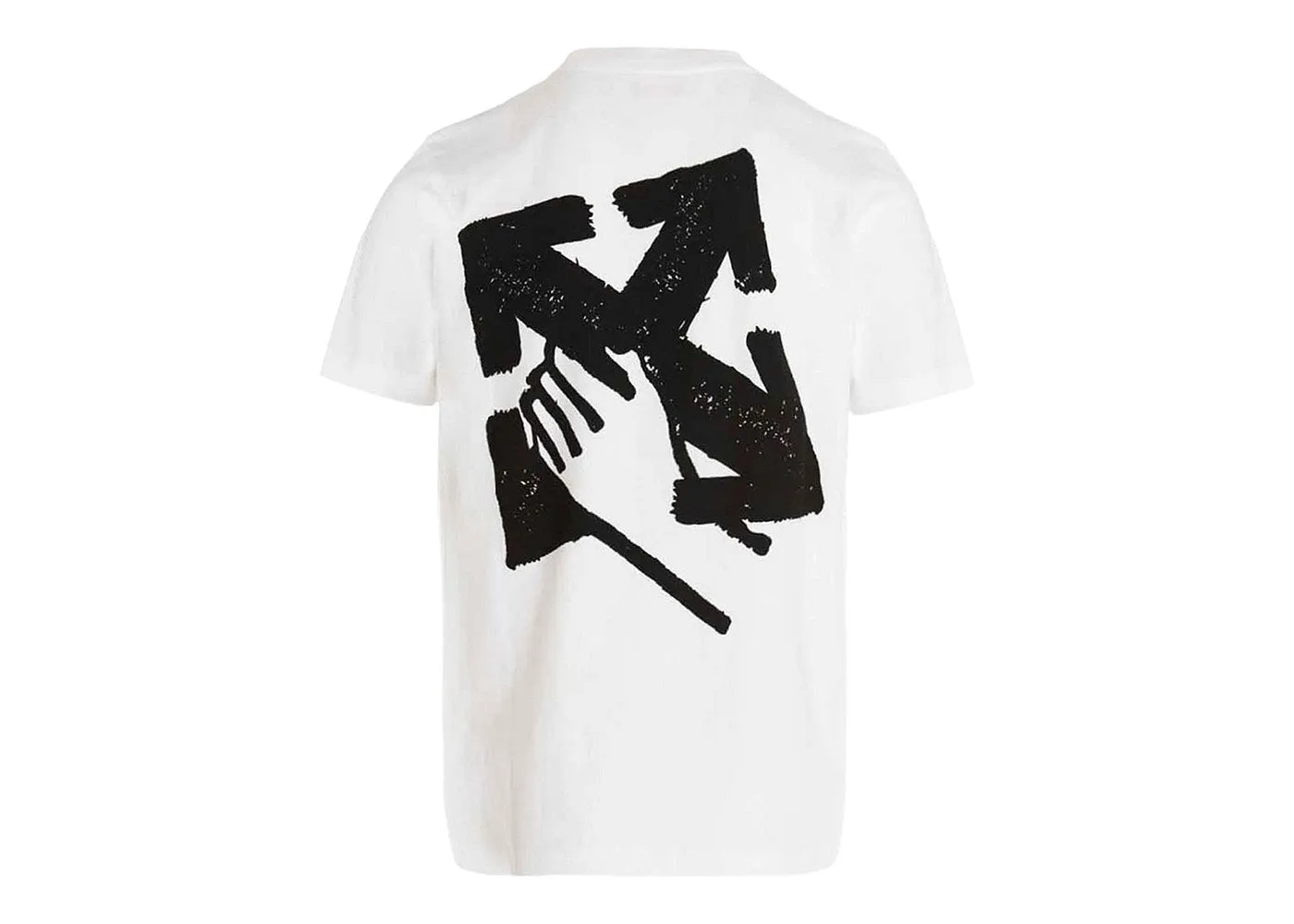 OFFWHITE HAND ARROW TEE WHITE/BLACK