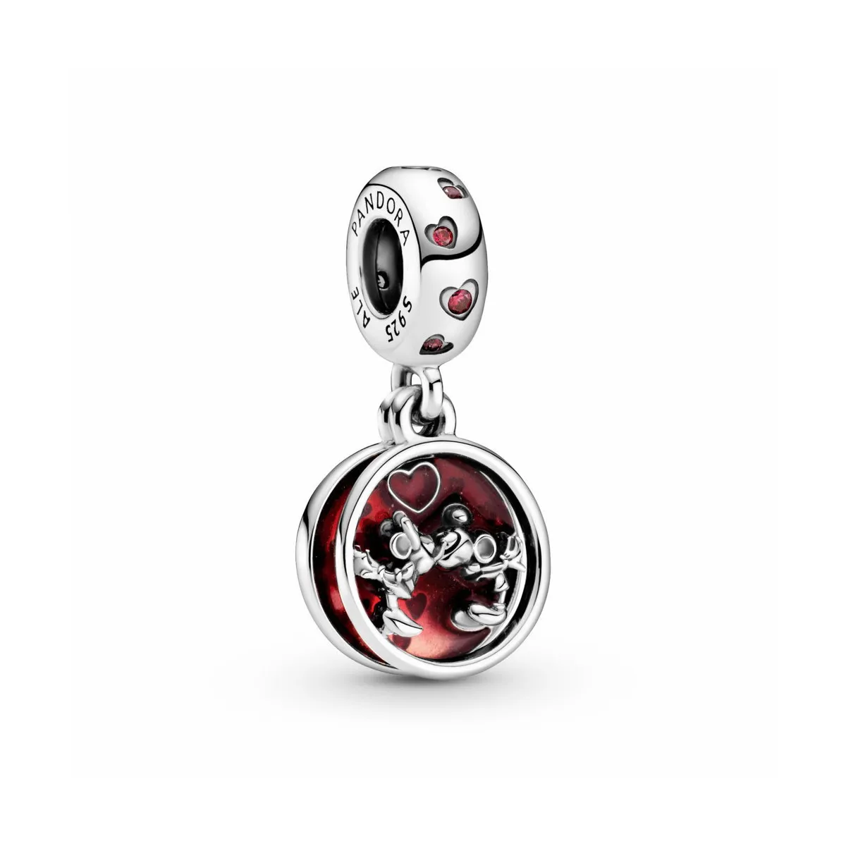 PANDORA CHARM AMOR Y BESOS MICKEY Y MINNIE  PANDORA