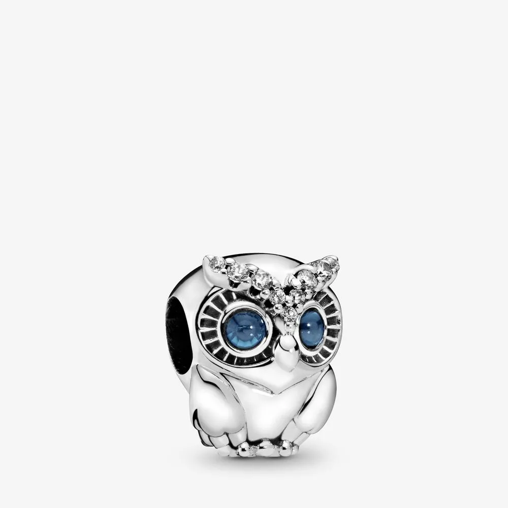 Pandora Charm Búho reluciente Artículo 798397NBCB