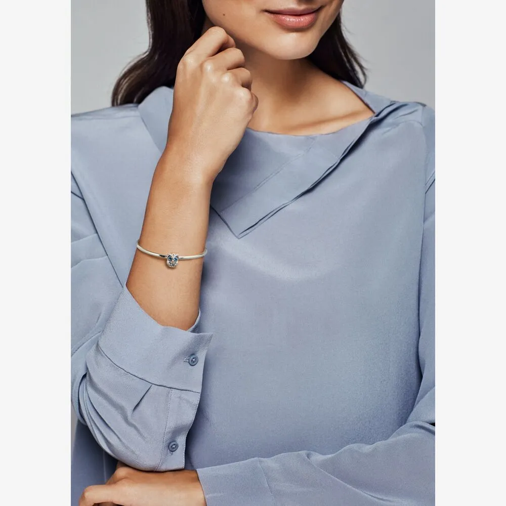 Pandora Charm Búho reluciente Artículo 798397NBCB