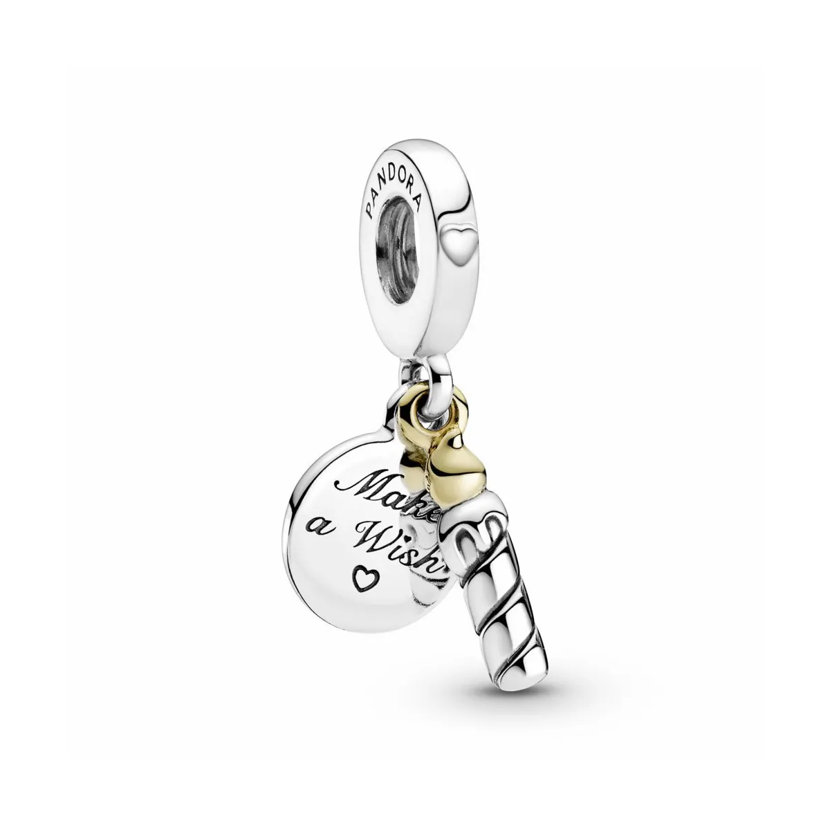 PANDORA CHARM COLGANTE VELA DE CUMPLEAñOS ¨´MAKE A WISH¨´  PANDORA