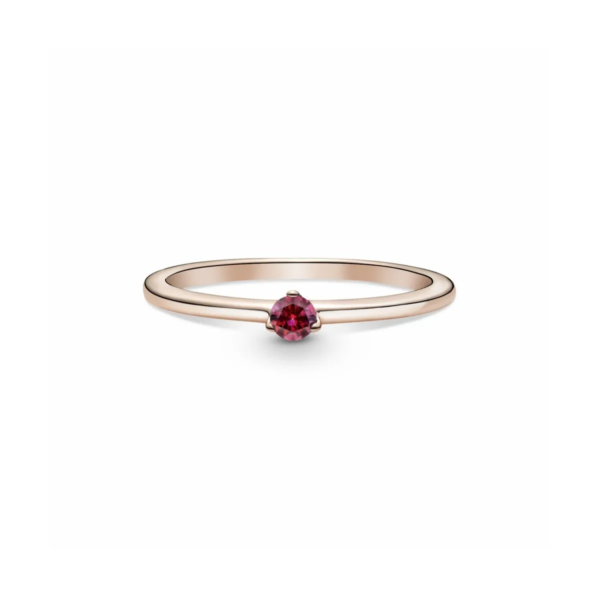 PANDORA ROSE ANILLO SOLITARIO ROJO  PANDORA