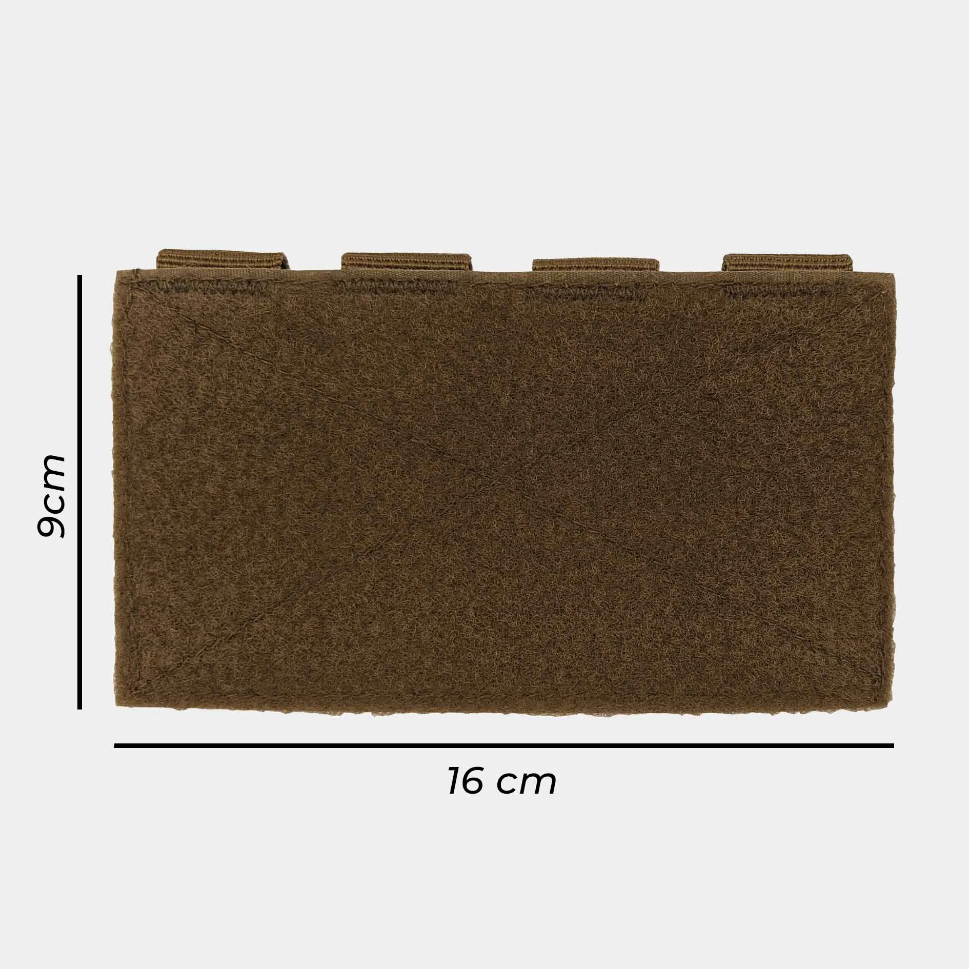 Panel de velcro molle para mochilas