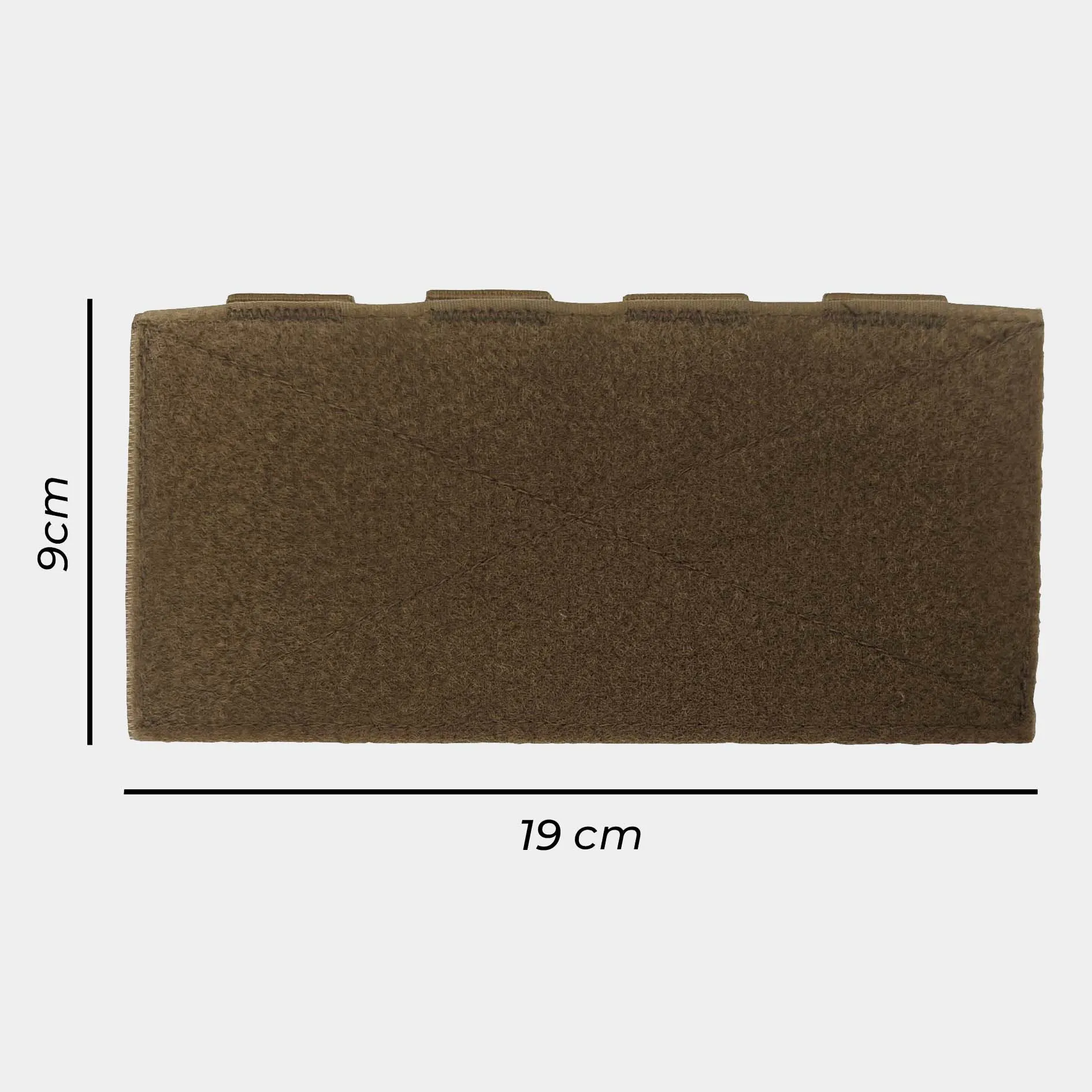 Panel de velcro molle para mochilas