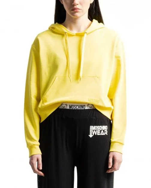 Pantalones fluidos Moschino Underwear A6817 Negro