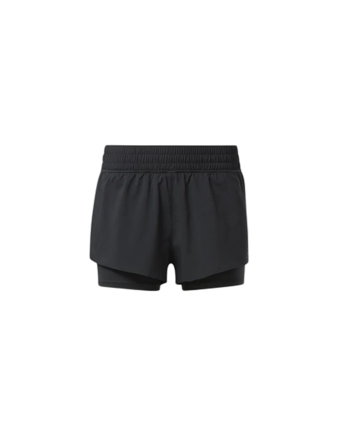 Pantalón de Running Reebok Wor Run 2 In 1 Short Mujer