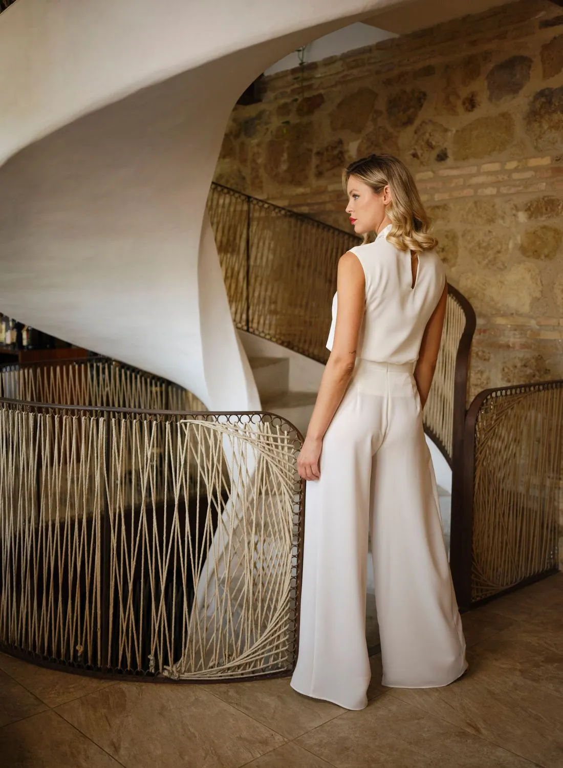 Pantalón palazzo invitadas