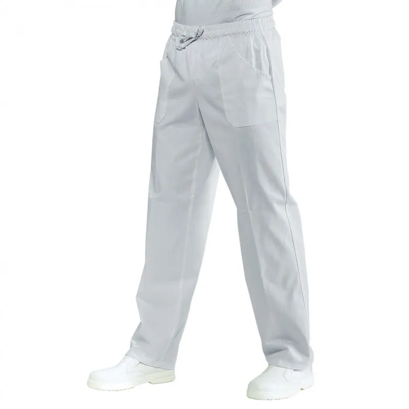 PANTALóN PANTALACCIO 210 GRS BLANCO DE ALGODóN ISACCO  TALLA S