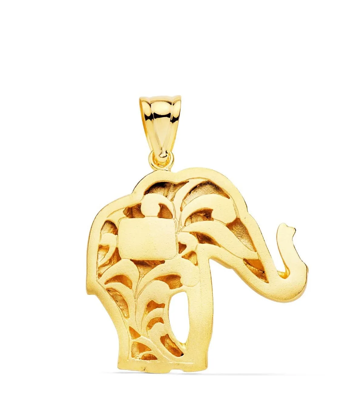 Pendentif homme Éléphant Or 18K