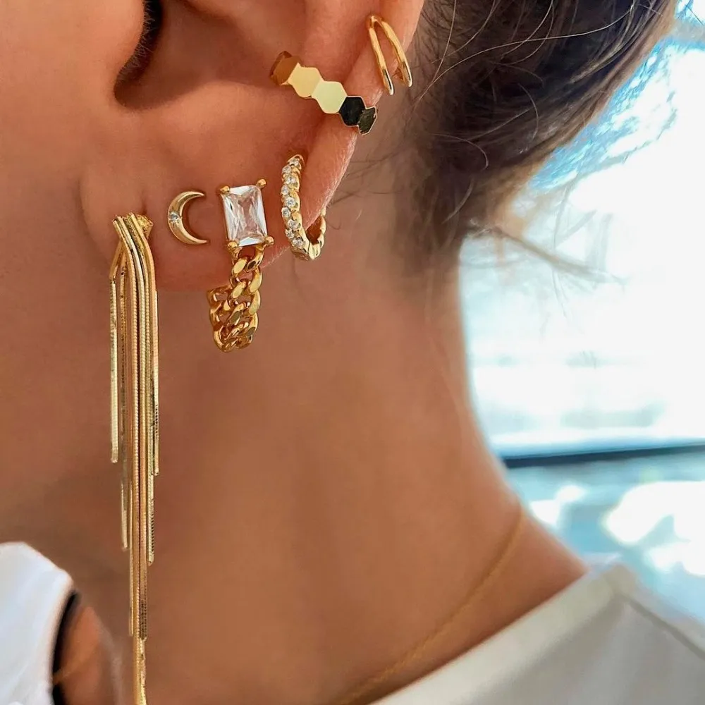 Pendientes Electra Oro (Par)