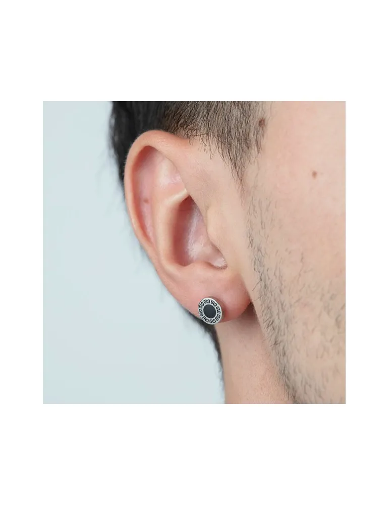 Pendientes Hombre Lotus Style Acero LS2164