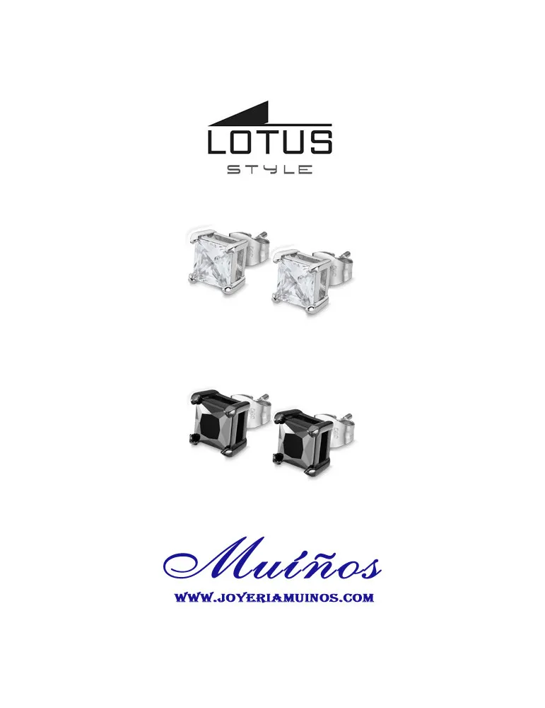 Pendientes Hombre Lotus Style LS2166