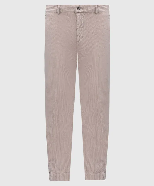 Peserico Beige corduroy pants