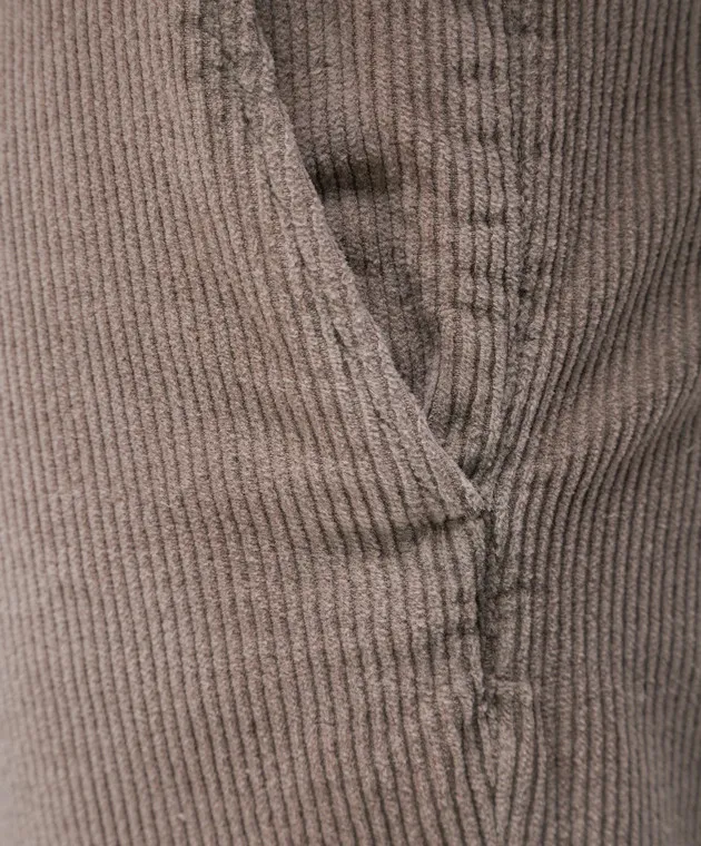Peserico Beige corduroy pants