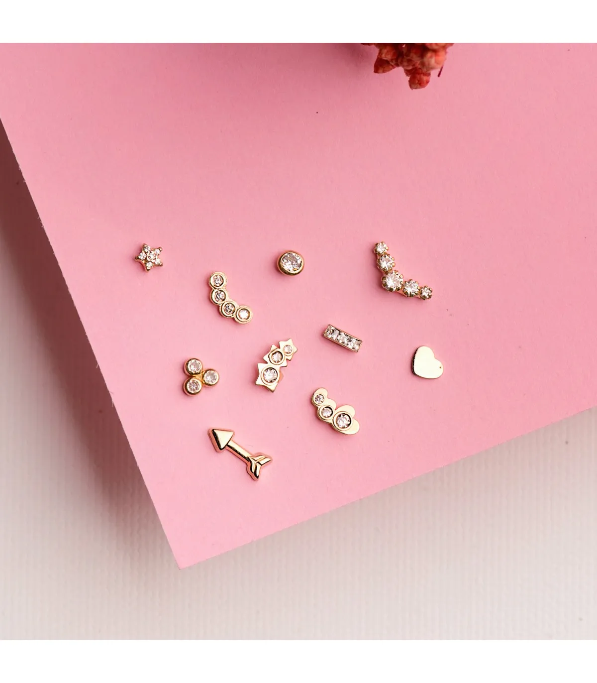 Piercing Barre Or Jaune 18K