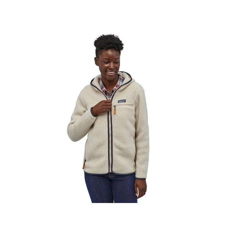 Polar para mujer Patagonia Retro Pile Hoody (Pelican)