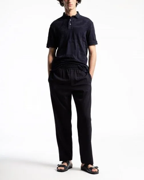 Polo Armani Exchange 3DZFLG Azul