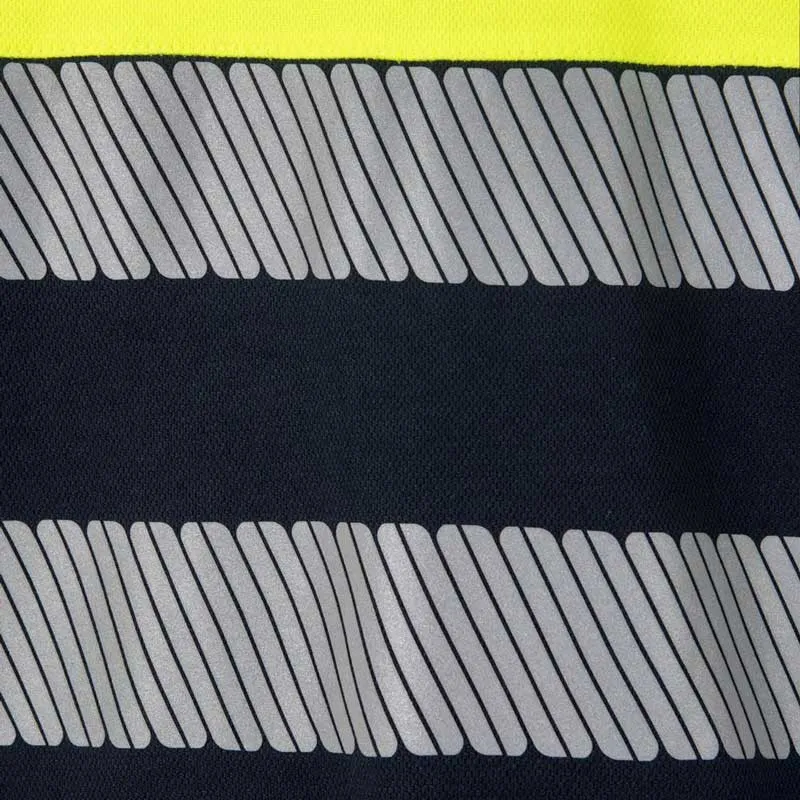 POLO AV BICOLOR MANGA LARGA CINTAS SEGMENTADAS  VELILLA