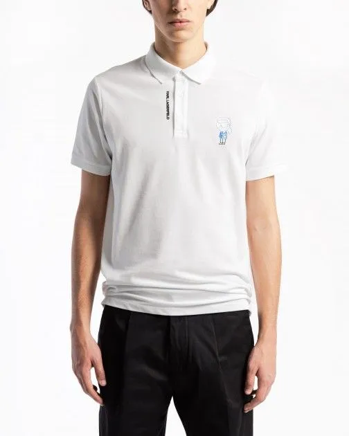 Polo Karl Lagerfeld 745401 Blanco
