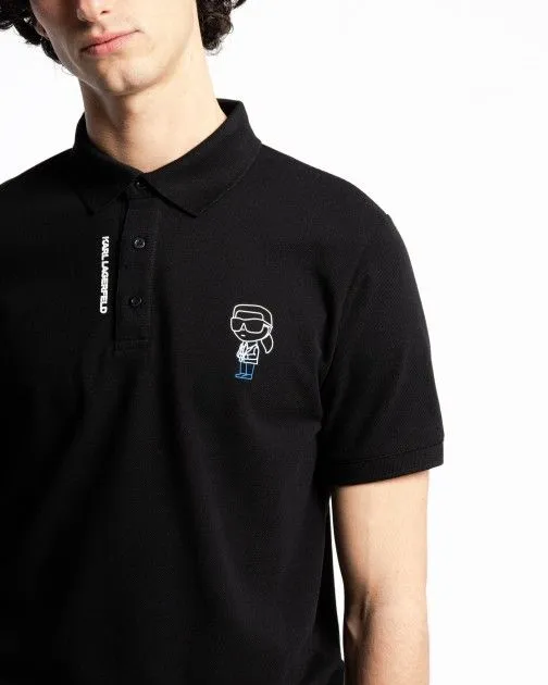 Polo Karl Lagerfeld 745401 Negro