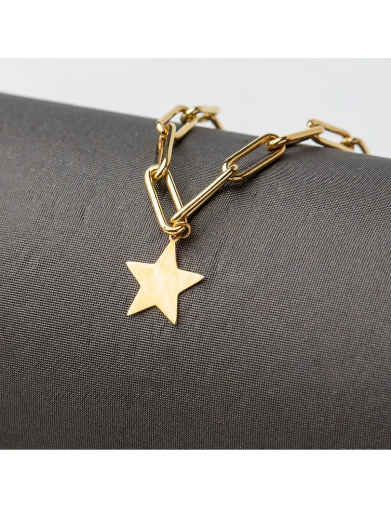 Pulsera Oro 18k Mujer Estrella