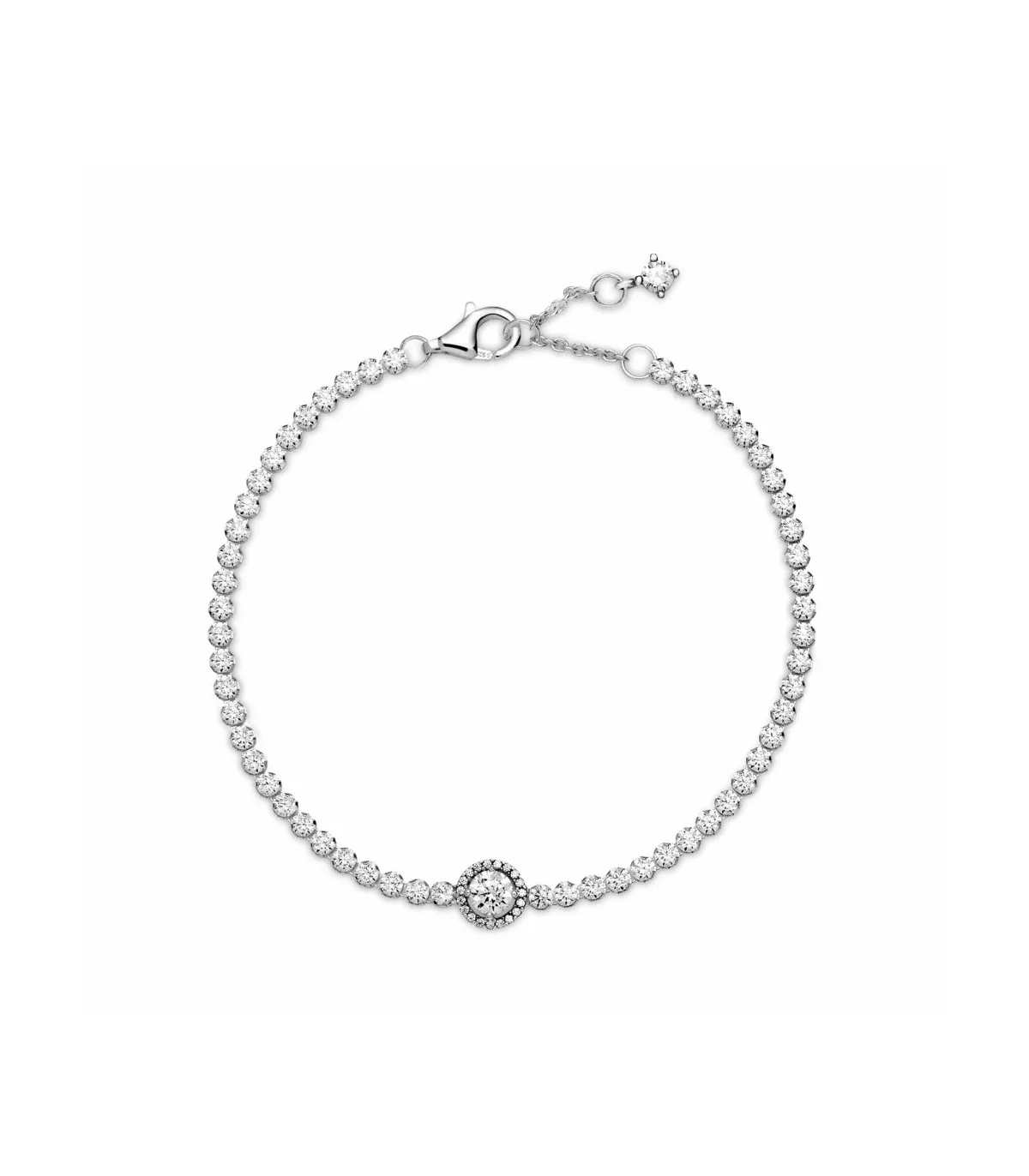 PULSERA PANDORA TENNIS HALO BRILLANTE  599416C01