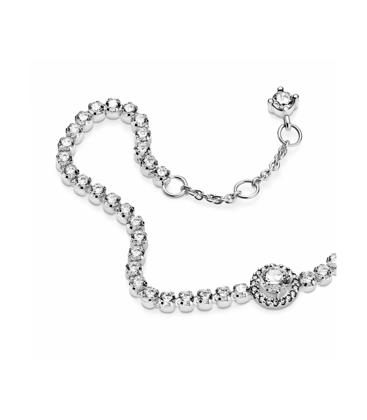 PULSERA PANDORA TENNIS HALO BRILLANTE  599416C01