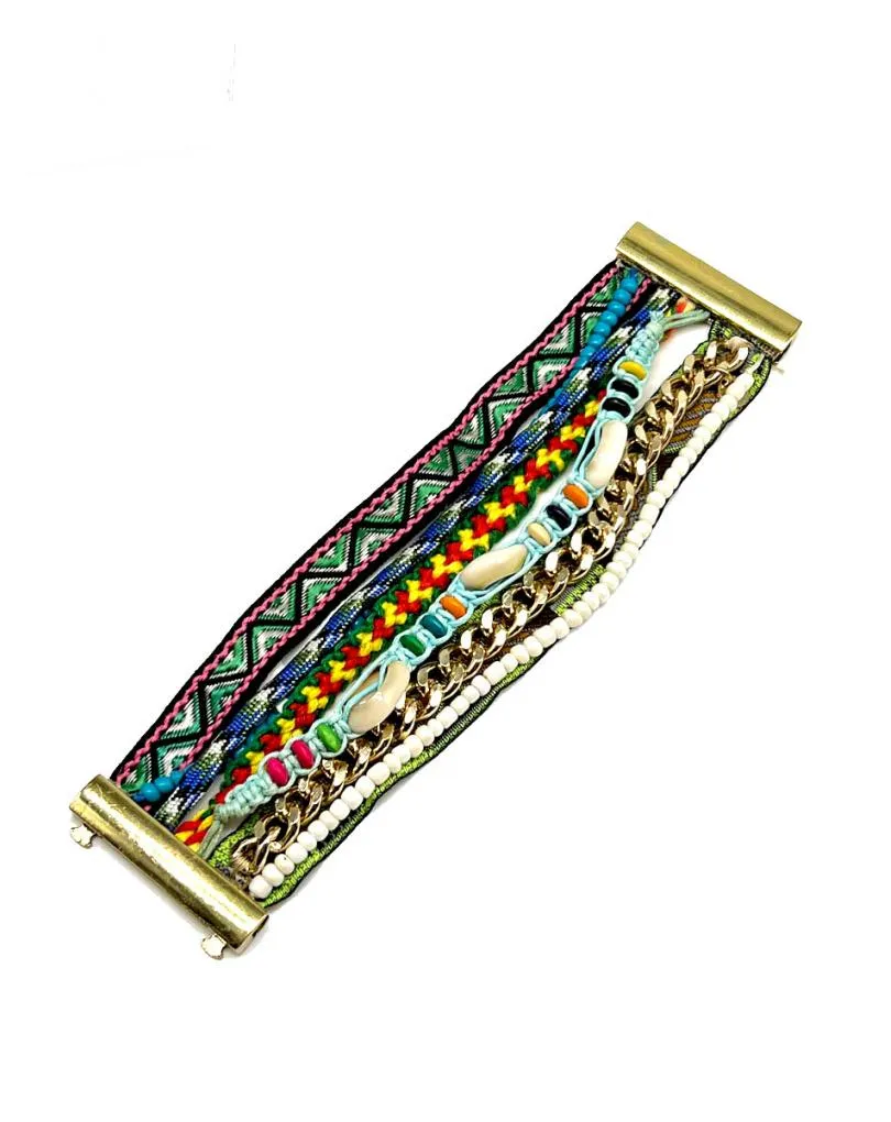 PULSERAS ORIGINALES JUEGO DE 8 DIFERENTES PARA PONER JUNTAS