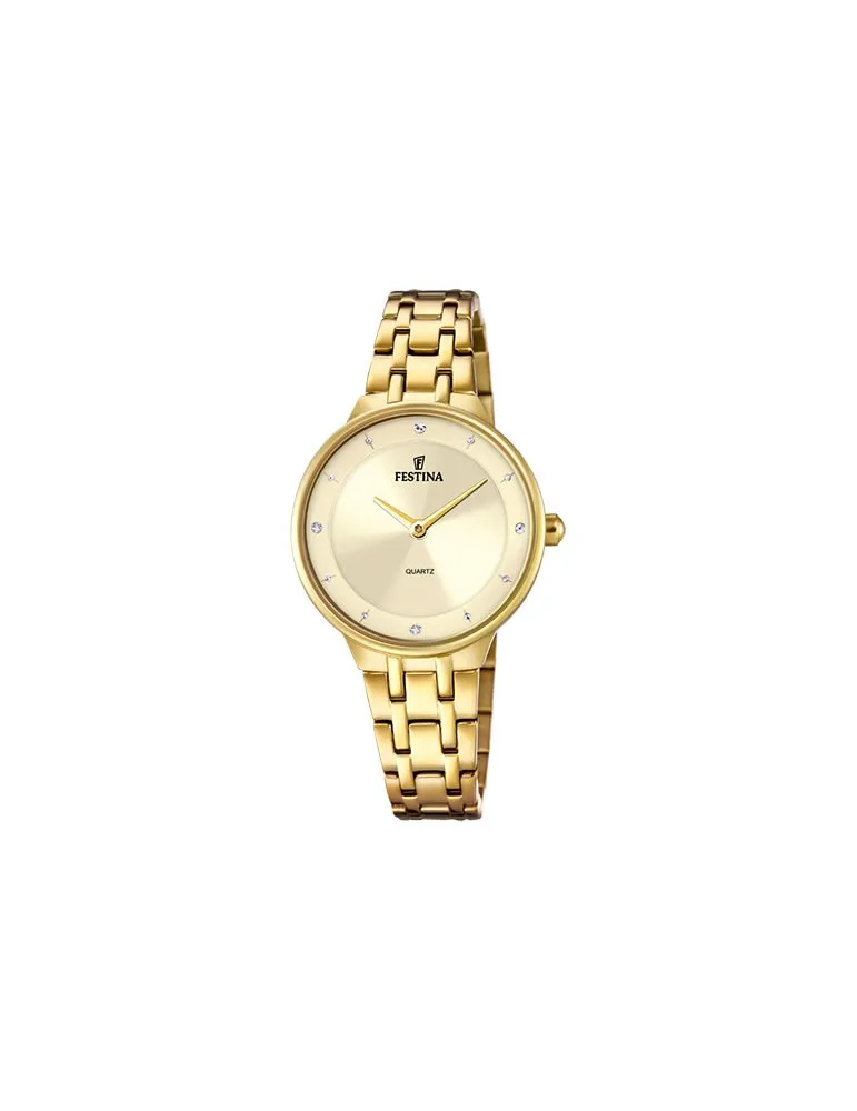 RELOJ FESTINA MUJER DORADO MADEMOISELLE F206012