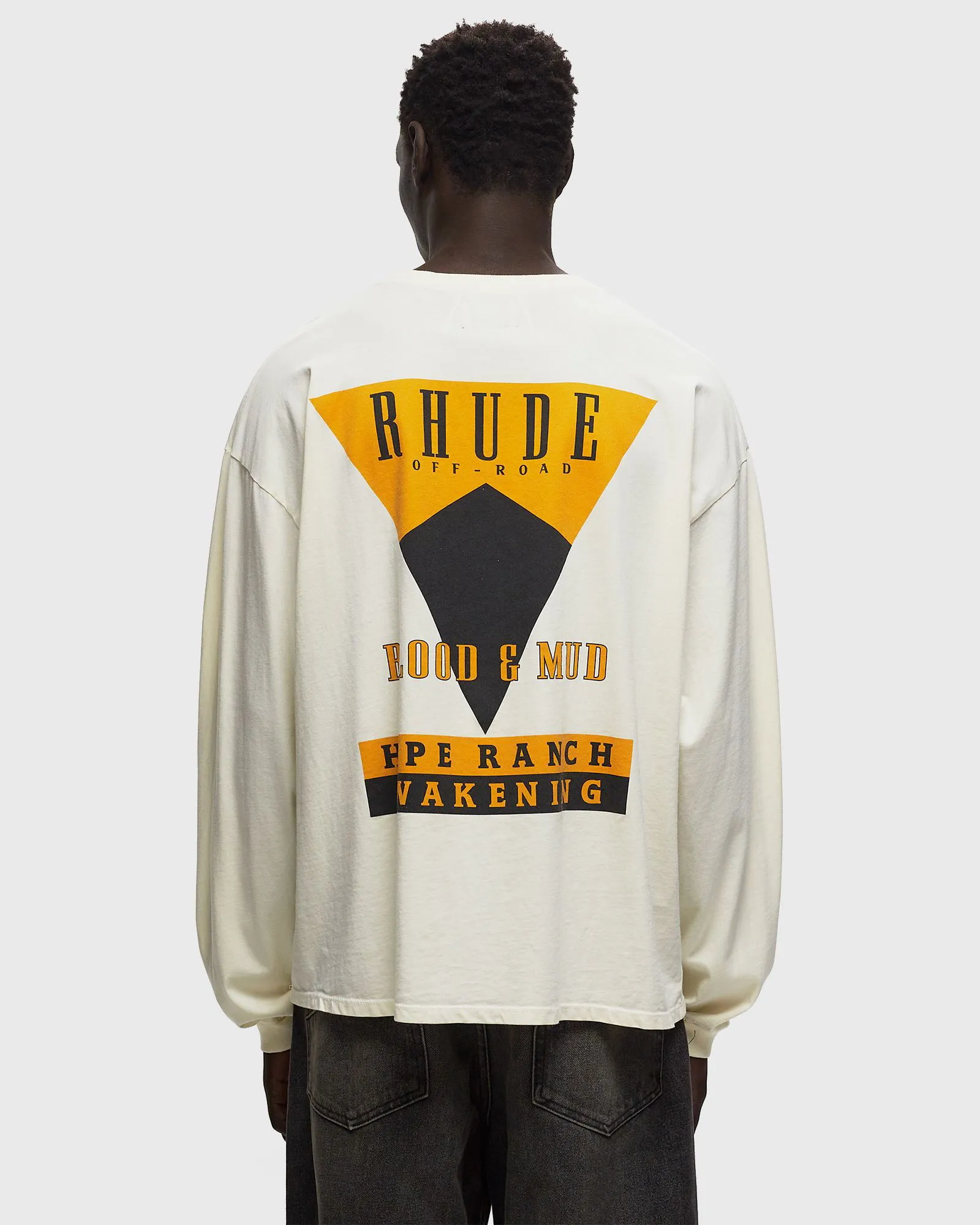 Rhude BLOOD AND MUD LS TEE