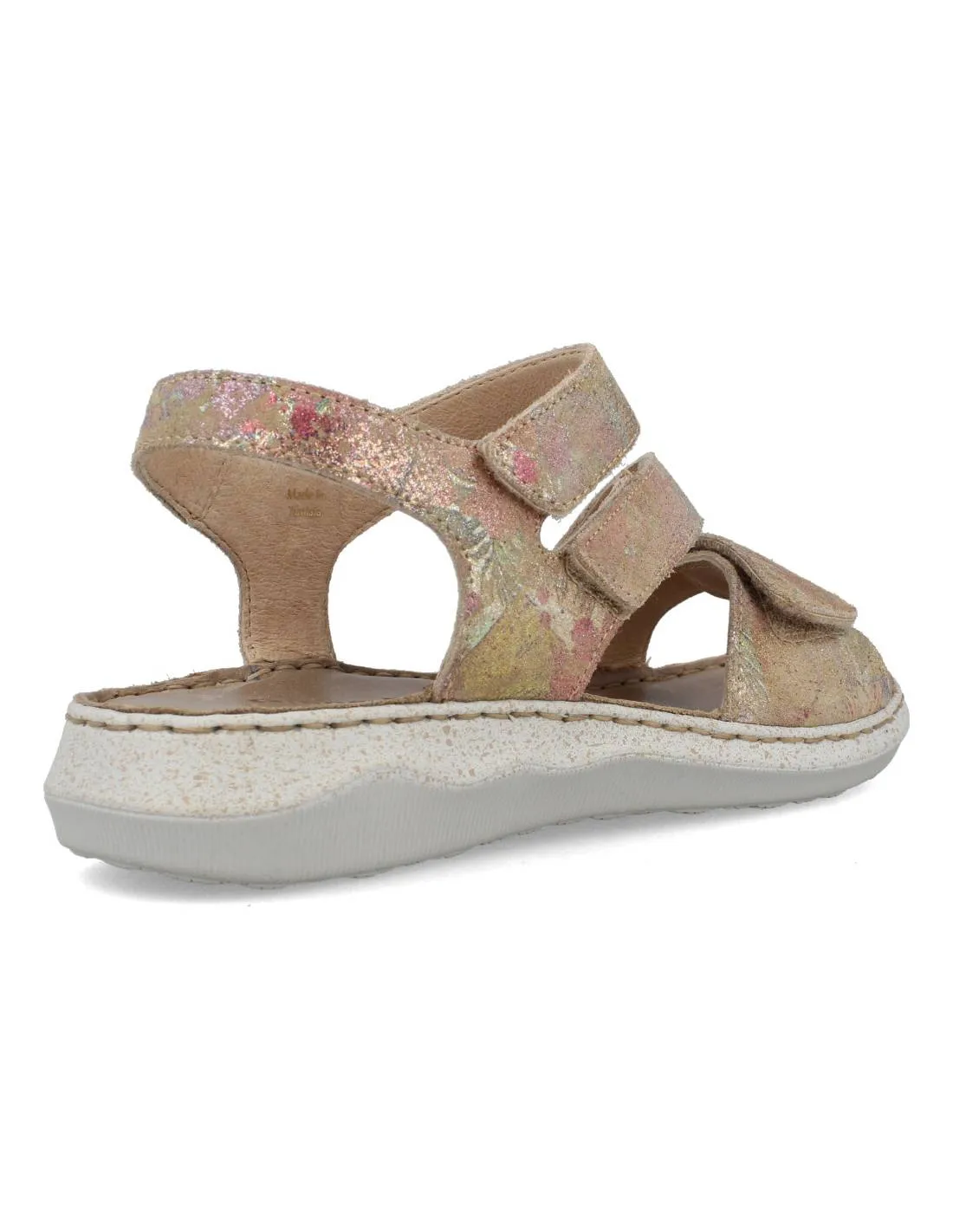 RIPOSELLA  SANDALIA TIRAS VELCRO MULTICOLOR LETIZIA