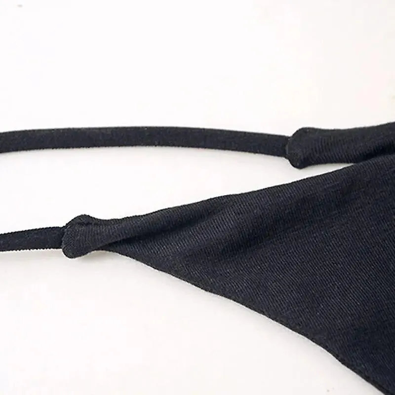 Ropa interior sexy sin costuras cintura baja tanga de mujer tanga de color puro transpirable bragas delgadas cómodas (2 piezas, 