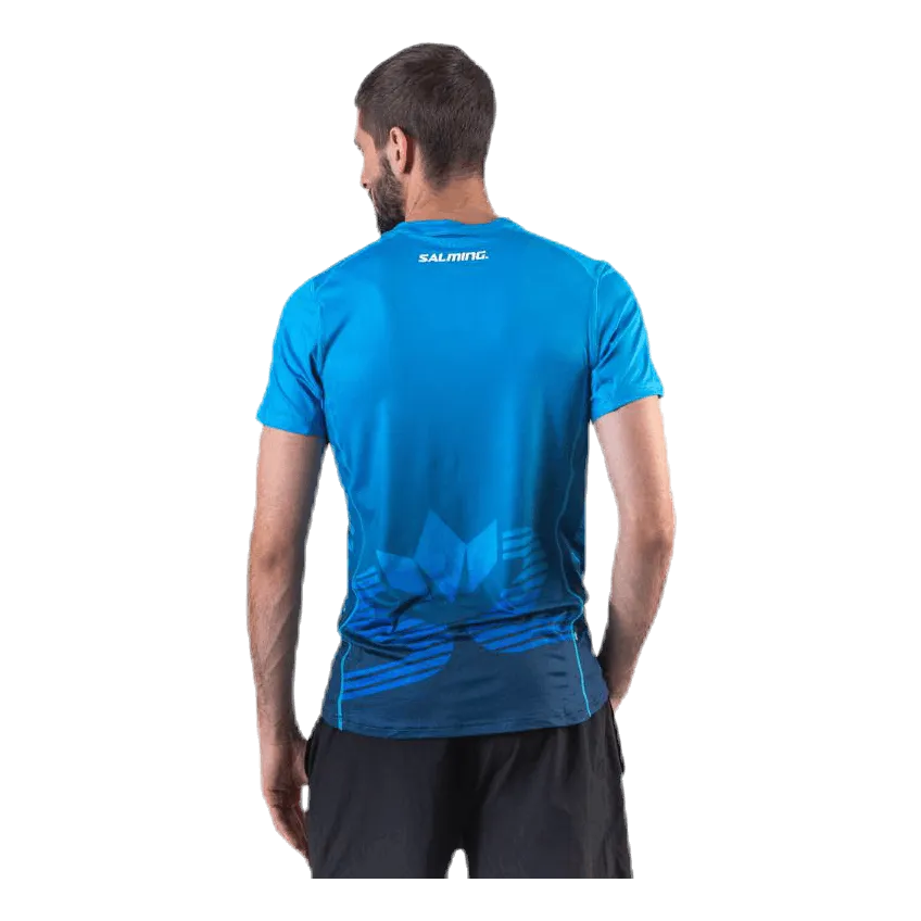Salming Beam Tee Blue