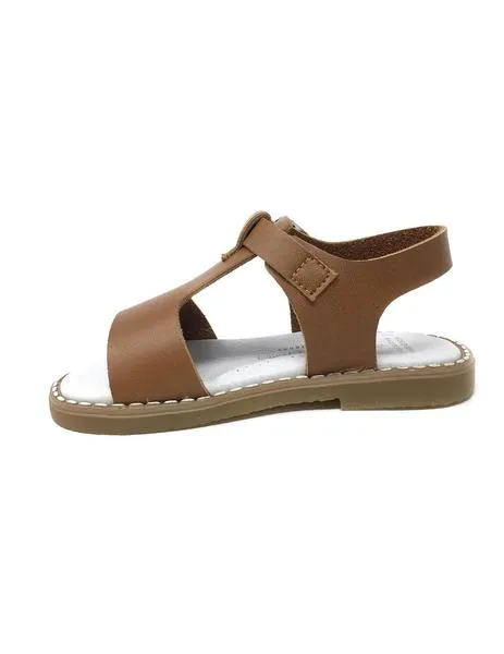 sandalia napa camel
