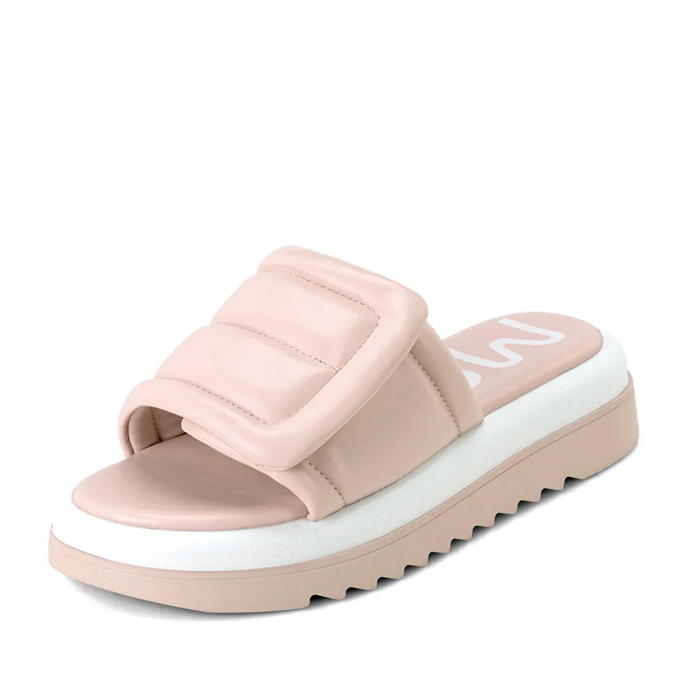 Sandalia Plataforma Rosado Casual Gh98 Weide