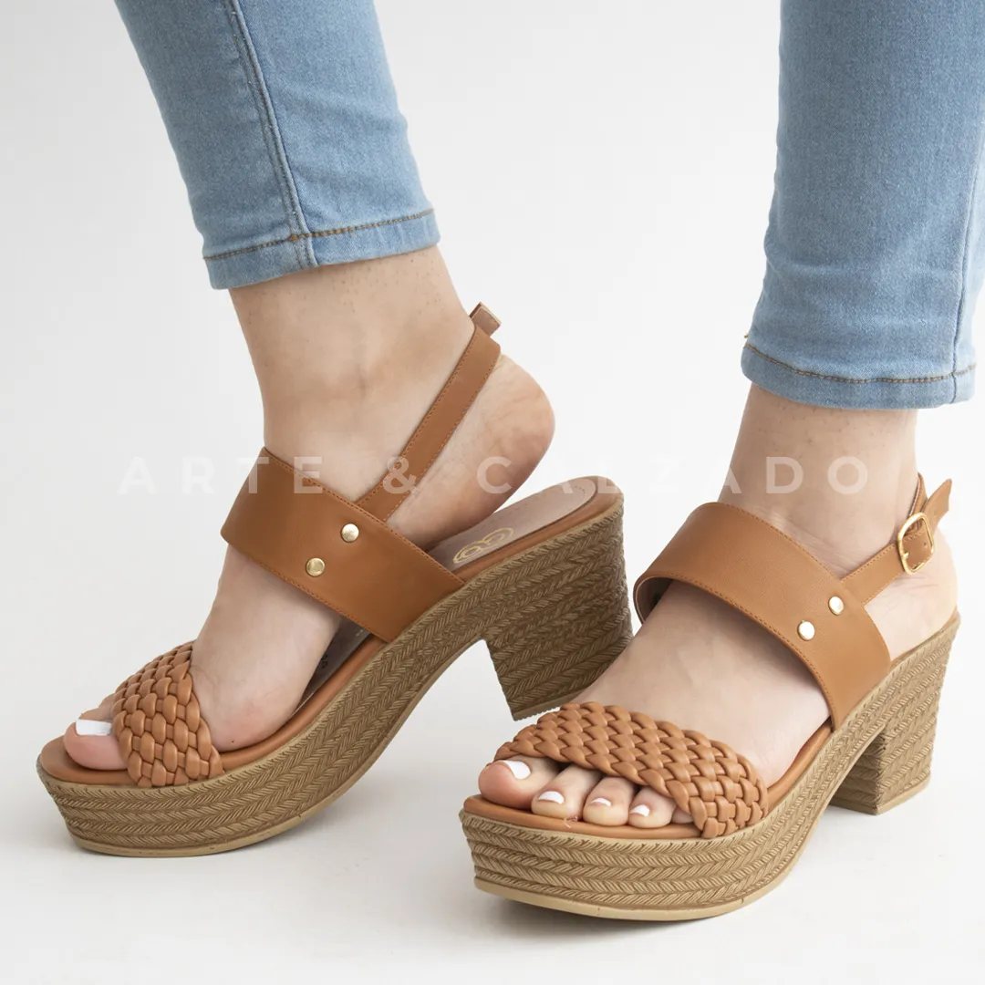 Sandalia S00045 Camel
