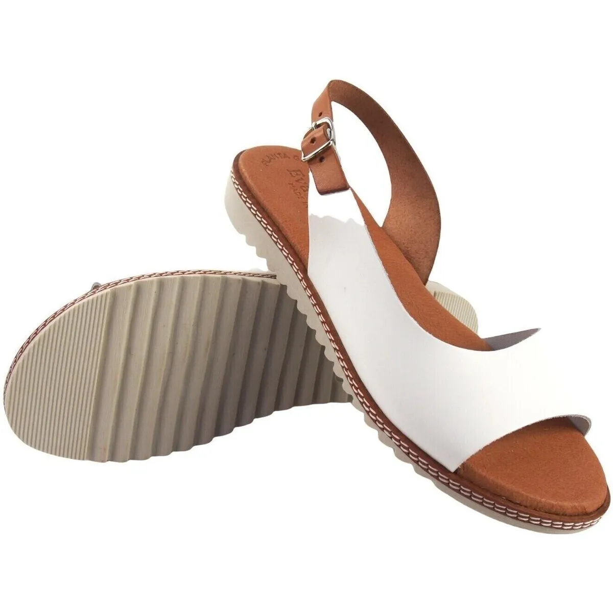 Sandalia señora  2205 blanco