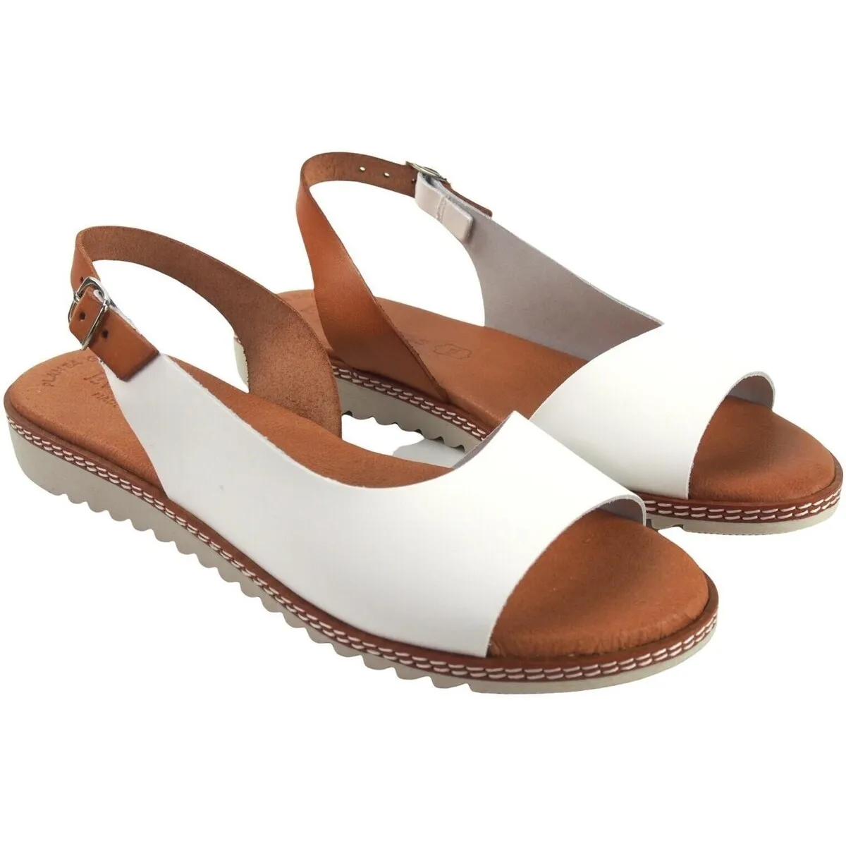 Sandalia señora  2205 blanco