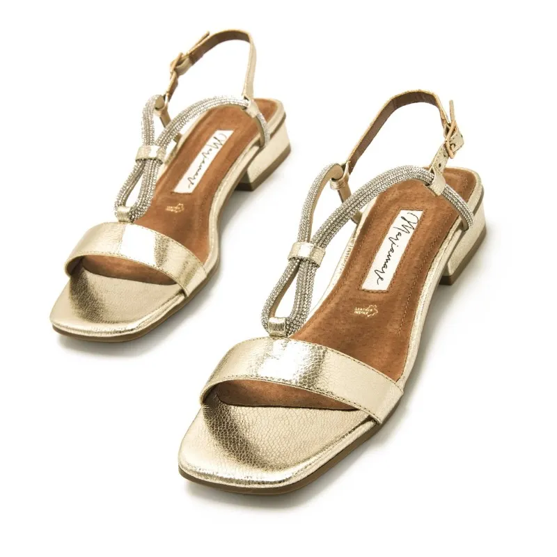 Sandalias Casual de Mujer MARIAMARE 68446 Oro 57119