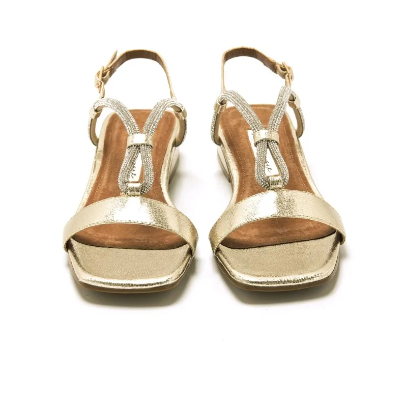 Sandalias Casual de Mujer MARIAMARE 68446 Oro 57119