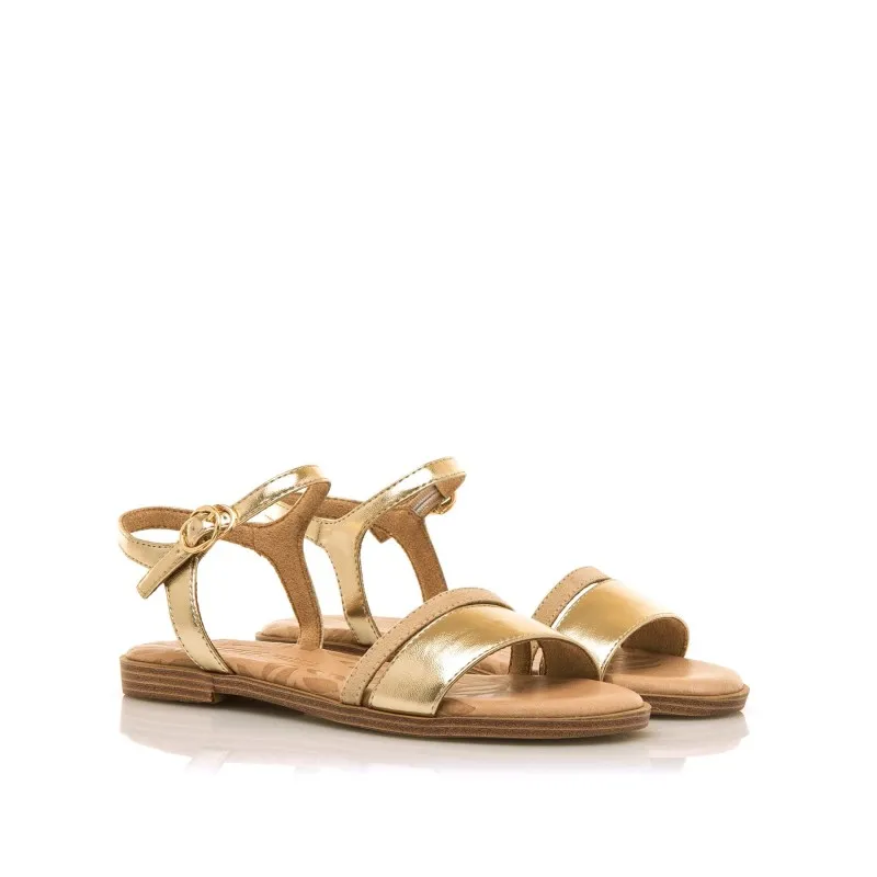 Sandalias Casual de Mujer MTNG MARIA Oro 57045