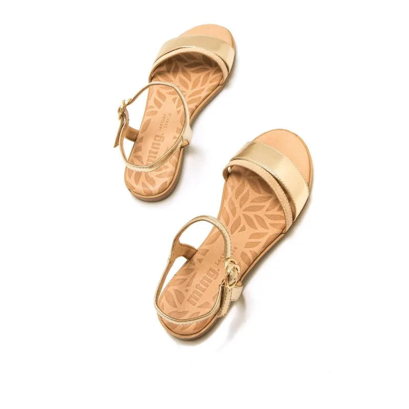 Sandalias Casual de Mujer MTNG MARIA Oro 57045